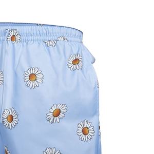 Pantalones cortos de hombre sublimación personalizados de alta calidad Algodón colores sólidos cintura elástica Popular verano corto con tamaño de logotipo - Product Image 4