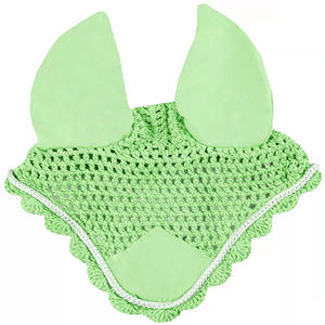 Promotion : Bonnet anti-mouches pour cheval en crochet à trois voies, magnifique design tricoté serré, pour l'équitation ou comme bonnet d'oreille. - Product Image 1