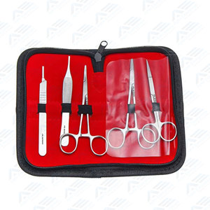 Kit de sutura para estudiantes de medicina de acero inoxidable, instrumentos de entrenamiento de Cirugía de anatomía, instrumentos médicos de alta calidad - Product Image 2