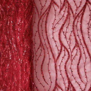 Tissu brodé de qualité supérieure pour vêtements de mode féminine, vêtements de créateurs, robes de soirée, kaftans, abayas, vêtements de mariée - Product Image 1