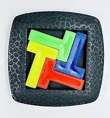 Rompecabezas Mágico Cuatro T, Clásico Juego de Ingenio con Marco Negro, Juego Mental para Niños y Adultos, Incluye Instrucciones - Product Image 5