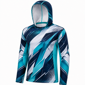 Sudadera Ligera con Protección Solar UPF 50, Personalizable con Logotipo, Unisex, para Pesca, Manga Larga, Sublimada, de Alto Rendimiento - Product Image 3