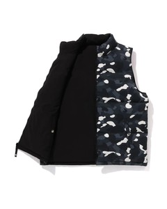 SPLENDID APPAREL Chaleco Acolchado Unisex con Estampado de Camuflaje, Cuello Alto, Cierre de Cremallera, Cortavientos, Ropa de Invierno Informal - Product Image 2