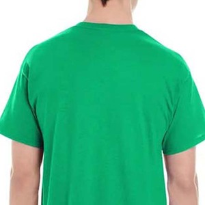 Plain Oversized Short Sleeve Men's T <b>Shirts</b> Summer Wear Round Neck Solid <b>Color</b> 100% Cotton Casual Blank Men's Clothing T <b>Shirts</b> - Product Image 5