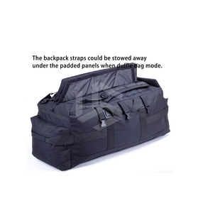Custom Logo Outdoor Travel Gym Duffle <b>Backpack</b> with Shoe Compartment Travel Fitness Yoga Duffle Bag - Product Image 5