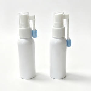 Flacon pulvérisateur nasal rotatif à 360° avec long bec de 50 ml, couleur personnalisée, vide, pour médicaments liquides, brume buccale/du corps, sérigraphie - Product Image 1