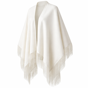 Cape à franges haut de gamme pour vestes de mariage - Fabricant sur mesure pour les commandes en gros - Product Image 3