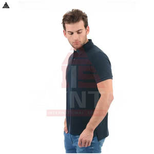 Venta Directa de Fábrica, Polo Suave Personalizado, Polo de Golf para Hombre de Talla Grande, Cuello Alto Acanalado, 100% Algodón, Camisetas Polo para Hombre - Product Image 6