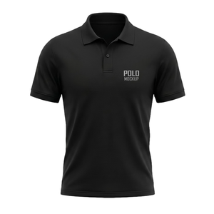 Polo en mélange de coton et de polyester pour homme, OEM ODM, logo brodé personnalisé, uniforme décontracté professionnel - Product Image 4