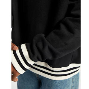 Sudadera de Cuello Redondo Unisex de Alta Calidad, Fabricada en Fábrica, OEM, 100% Algodón Grueso, Personalizable con Logotipo, Talla Grande para Hombre - Product Image 4