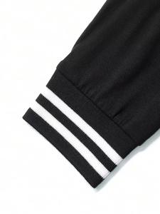 T-shirt à manches longues en coton personnalisé pour hommes, garçons et filles, col rond, t-shirt à manches longues pour hommes - Product Image 4