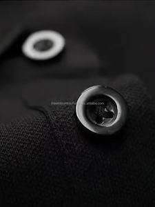 T-shirts polo pour hommes de haute qualité sur mesure 100% coton Jersey respirant gaufré polos, polos pour hommes - Product Image 2