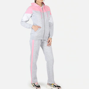 Survêtement à capuche vert citron pour femme, coupe ample, manches longues, couleur unie, pantalon décontracté avec poches latérales, taille élastique, idéal pour le printemps - Product Image 3