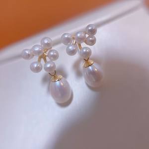 French Style Light Luxury Pearl Earrings with Water Droplet Tassel Pendant Niche Personality INS <b>Inspired</b> Accessory - Product Image 5