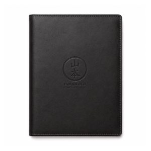 Menú de Cuero Personalizado con Logotipo Grabado para Restaurante Japonés de Alta Gama - Product Image 1