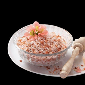 Sel rose grossier 100 % naturel biologique de l'Himalaya, Pakistan, comestible en vrac avec logo personnalisé, service OEM, sel rose foncé fin de l'Himalaya - Product Image 3