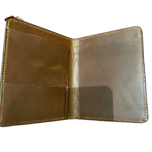 Porta Pasaportes de Lujo con Protección RFID, Cartera de Viaje de Cuero Hecha a Mano, Funda para Pasaporte con Logotipo Personalizado OEM, Sin Cierre, 30 mm de Grosor - Product Image 3