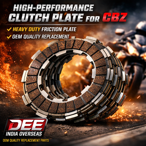 Disco de Embrague de Alto Rendimiento para Motocicleta CBZ |   Placa de Fricción de Alta Resistencia |   Repuesto de Calidad OEM DEE INDIA OVERSEAS - Product Image 2