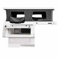 Auvent de benne en aluminium pour Toyota Hilux Double Cabine avec tente annexe pour le tourisme