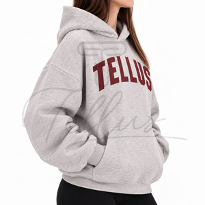 Sudaderas con Capucha para Mujer, de Felpa, Casuales, de Invierno, de Alta Calidad, Ajustadas, con Diseño Personalizado y Logotipo Frontal, Precio Razonable - Product Image 5