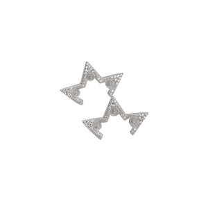 S925 Silver Female 3-Bead <b>Earrings</b> Pendant <b>Necklace</b> <b>Set</b> DIY <b>Pearl</b> Jewelry with Chain Fashion Dangle Accessory - Product Image 5