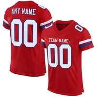 Maillot de football américain personnalisé par sublimation, uniforme d'équipe haute performance
