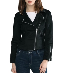 Veste Safari pour femmes, 100% polyester, épaisse, coupe-vent, imperméable, séchage rapide, fermeture éclair, décoration boutonnée, courte - Product Image 1