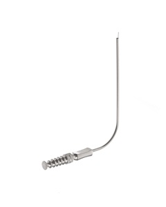 Tube d'aspiration médical Premium Fergusson en acier inoxydable de qualité chirurgicale avec valve de coupure à doigt et commande ergonomique - Product Image 3