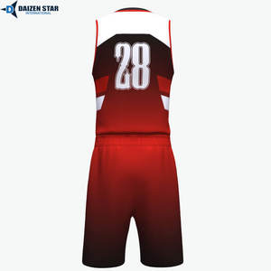 Conjunto de Uniformes de Baloncesto Personalizados por Sublimación para Equipos, con Nombre y Número del Jugador, para Pedidos al por Mayor - Product Image 4
