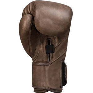Gants de boxe en cuir pour adultes avec sangle de poignet en velcro, équipement d'entraînement d'arts martiaux, fermeture réglable - Product Image 3