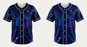 Camisetas Deportivas de Béisbol Personalizadas de Marca, para Verano e Invierno, 100% Poliéster, Antibacterianas, Transpirables, de Secado Rápido, Talla Grande, Corte Ajustado - Product Image 3