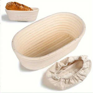 100% Rattan Banneton Bread Proofing Basket Natural Handmade Dough Rising Basket for Sourdough Baking Kitchen Tool Wholesale - Product Image 4