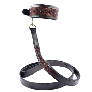 สายจูงสุนัขคุณภาพระดับพรีเมียมปรับความยาวได้หรูหราปรับได้สวมใส่สบายด้ามจับนุ่มออกแบบโลโก้ได้ตามต้องการทนทานจากโรงงานอินเดีย - Product Image 3