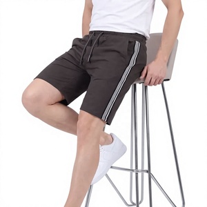 Pantalones Cortos Bermuda de Algodón para Hombre, Talla Grande, Cintura Elástica, Casuales, de Longitud Media, Tejidos, Transpirables e Impermeables - Product Image 1