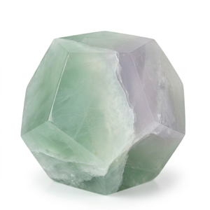 Piedra de fluorita arcoíris natural, cristal de dodecaedro, piedra geométrica de dodecaedro, ágata de dodecaedro, piedra preciosa curativa, mayorista - Product Image 4