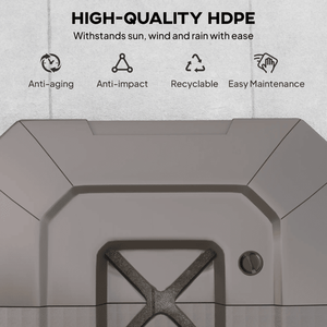 Base per Ombrellone da Esterno in 2 Pezzi per Giardino e Cortile - Product Image 3