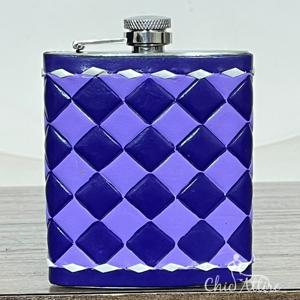 Manufacturer New Design Handcrafted Cowhide Leather Durable 7oz Stainless Steel Portable Whiskey Hip Flask for Travel <b>Gifts</b> - Product Image 1