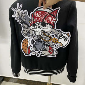 Parches Bordados Personalizados en Oferta, Parches Bordados Grandes Termoadhesivos o para Coser, Parches Bordados Personalizados con Gancho y Bucle para Ropa - Product Image 5