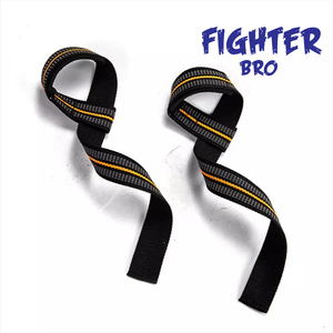 Correas de Soporte para Muñeca de Nailon Fighter Bro, Antideslizantes, para Gimnasio y Fitness - Product Image 1