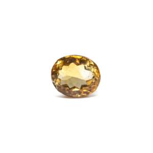 Certified Natural Citrine 8.4 Carat High Quality Faceted Cushion Cut Loose Gemstone for Fine Jewelry - Product Image 1