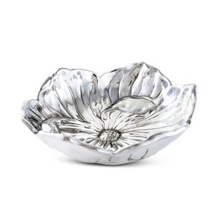 Bol à bonbons en chocolat, décoration de table de fête de Noël, plat décoratif en argent fait à la main - Product Image 2