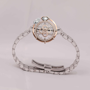 Reloj de Lujo para Hombre con Logotipo Personalizado, Moissanita VVS, Completamente Adornado con Diamantes - Product Image 4