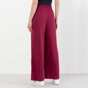Personalized DTG Wide Leg <b>Sweat</b> <b>Pants</b> Polyester Cotton Casual Loose Fit Jogger Trousers Custom Print Street Wear Style for <b>Women</b> - Product Image 2