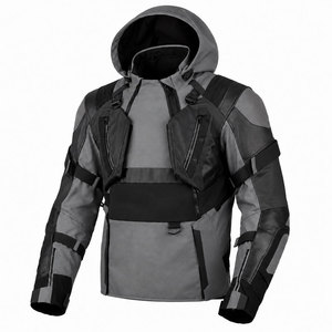Mesh Armored <b>Motorcycle</b> Shirt <b>Motorcycle</b> Protective Riding Jersey Soft Stretchy Lightweight Gray and Black <b>Motorcycle</b> <b>Armor</b> - Product Image 1