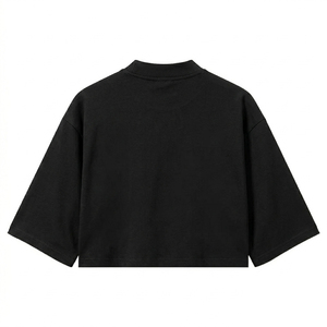T-shirt graphique personnalisé de qualité supérieure, surdimensionné, imprimé vintage avec strass, en coton épais, streetwear, fabricant OEM - Product Image 2