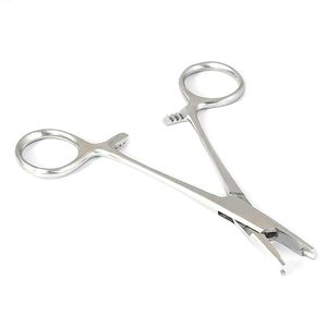 Pince à piercing professionnelle en acier inoxydable de qualité chirurgicale pour le piercing corporel du nez, des oreilles, des lèvres, du nombril, de la langue, approuvée ISO - Product Image 3