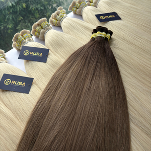 Extensiones de Cabello Humano Ombre de Gran Volumen con Puntas Gruesas, Calidad Super Doble, para Salones y Mayoristas - Product Image 5