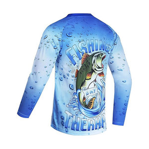 เสื้อยืดตกปลาผู้ชายพิมพ์ลายตามสั่ง โพลีเอสเตอร์ 100% สไตล์ใหม่ปี 2026 เสื้อยืดตกปลาขายดีสำหรับผู้ชาย - Product Image 2
