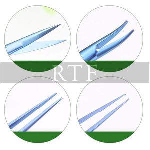 ชุดเครื่องมือผ่าตัดขนาดเล็กชนิดเหล็กกล้าแบบแมนนวล RAW to FINE Class II ประกอบด้วยที่จับเข็ม กรรไกร แหนบ สำหรับการผ่าตัดทั่วไป 4 ชิ้น - Product Image 6