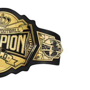 Cinturón de Campeón Mundial de Fútbol de Fantasía, Trofeo Deportivo Personalizable, Título de Ganador de Fútbol de Fantasía FFL Premium - Product Image 3